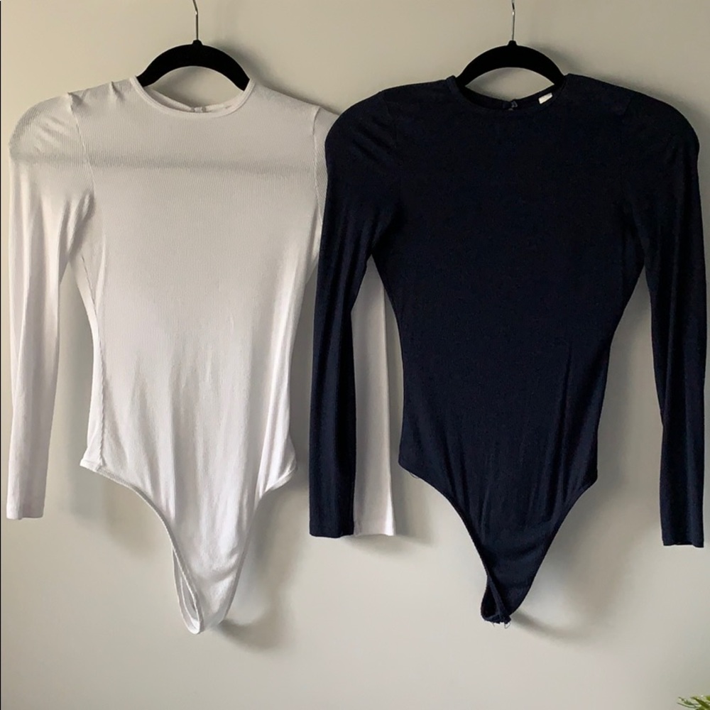AMERICAN APPAREL 2 PACK LONGSLEEVE BODYSUITS